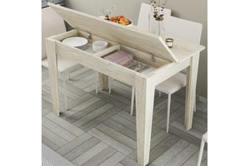 Levents Spisebord 110 cm Rektangulært - Beige - Møbler - Bord - Spisebord & kjøkkenbord