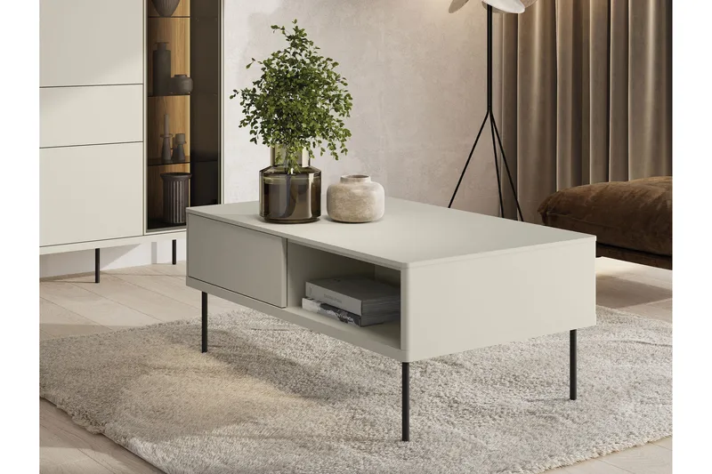 Levisa Sofabord 110 cm - Cashmere - Møbler - Bord - Sofabord & salongbord