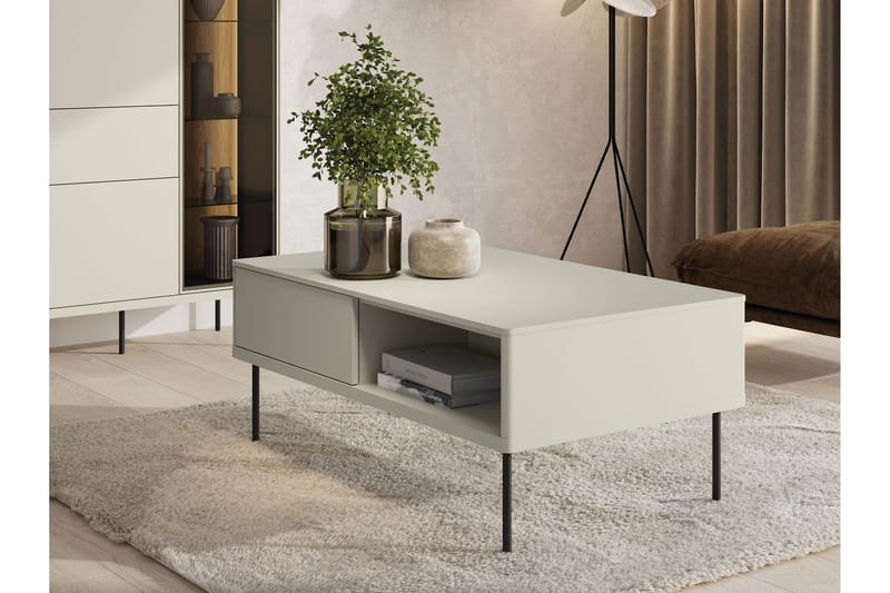 Levisa Sofabord 110 cm - Cashmere - Møbler - Bord - Sofabord & salongbord