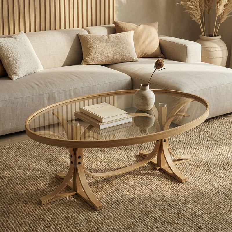 Lirena Sofabord 112 cm - Eik - Møbler - Bord - Sofabord & salongbord