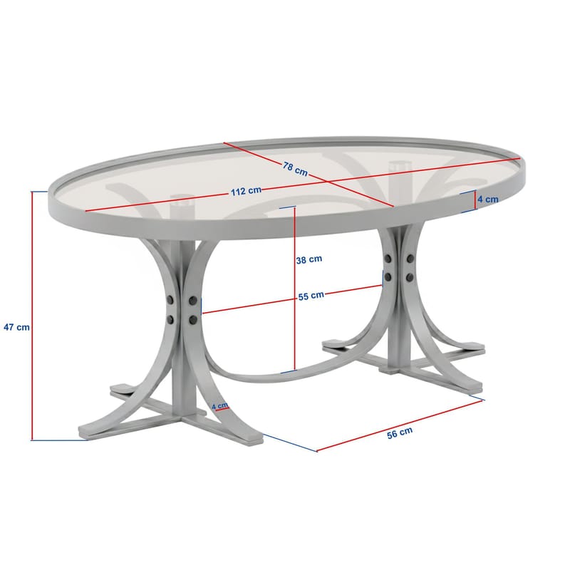 Lirena Sofabord 112 cm - Eik - Møbler - Bord - Sofabord & salongbord