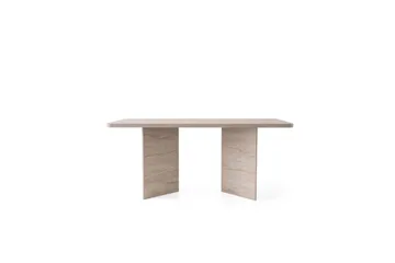 Loftia Spisebord 180 cm Rektangulær - Travertin - Møbler - Bord - Spisebord & kjøkkenbord