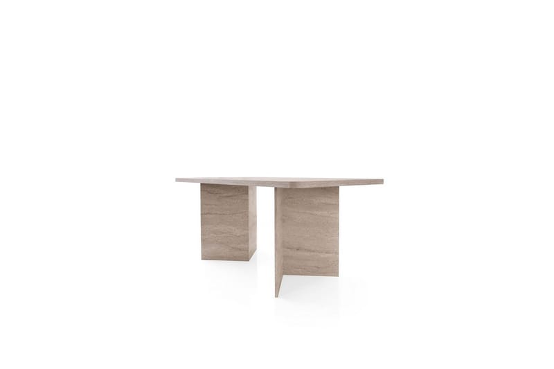 Loftia Spisebord 180 cm Rektangulær - Travertin - Møbler - Bord - Spisebord & kjøkkenbord