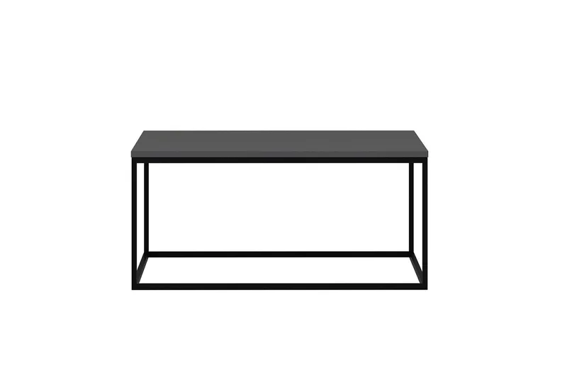 Loni Sofabord 90 cm - Antrasitt - Møbler - Bord - Sofabord & salongbord