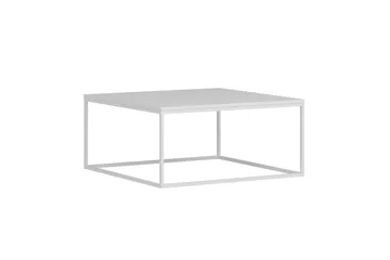 Loni Sofabord 90 cm - Hvit - Møbler - Bord - Sofabord & salongbord