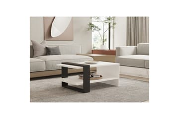 Lorva Stuebord 80 cm - Antrasitt/Hvit - Møbler - Bord - Sofabord & salongbord