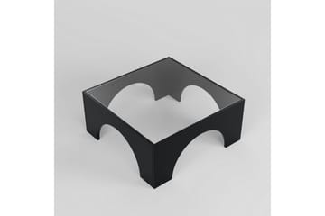 Lowan Stuebord 80 cm - Sort - Møbler - Bord - Sofabord & salongbord