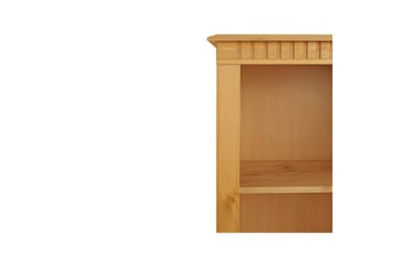Lowboard Frittstående TV-benk 94 cm med Oppbevaring i Furu - Honningbrun - Møbler - TV- & Mediamøbler - TV benk & mediabenk