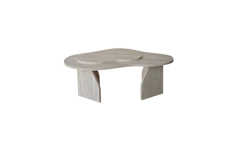 Lunor Sofabord 105 cm - Beige - Møbler - Bord - Sofabord & salongbord