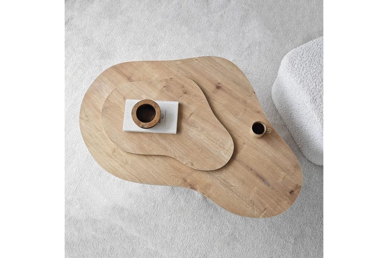 Lunor Sofabord 105 cm - Brun - Møbler - Bord - Sofabord & salongbord