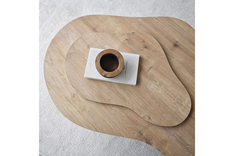 Lunor Sofabord 105 cm - Brun - Møbler - Bord - Sofabord & salongbord