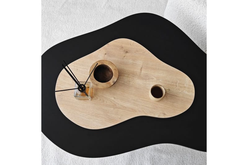Lunor Sofabord 105 cm - Svart - Møbler - Bord - Sofabord & salongbord