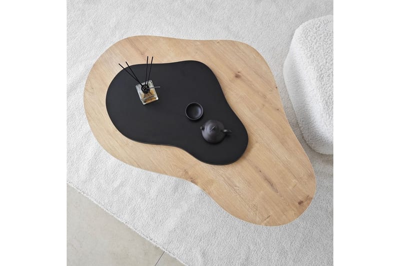 Lunor Sofabord 105 cm - Svart - Møbler - Bord - Sofabord & salongbord