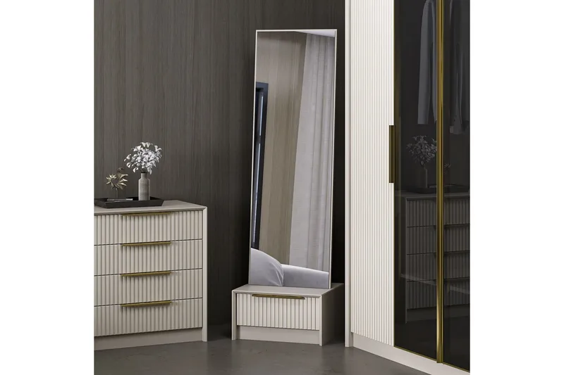 Luxe Sminkebord 54 cm Stone - Stein - Møbler - Bord - Sminkebord & toalettbord