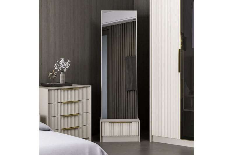 Luxe Sminkebord 54 cm Stone - Stein - Møbler - Bord - Sminkebord & toalettbord