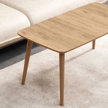 Lyvenn sofabord 100 cm rektangulært - Eik - Møbler - Bord - Sofabord & salongbord