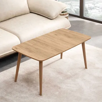 Lyvenn sofabord 100 cm rektangulært - Eik - Møbler - Bord - Sofabord & salongbord