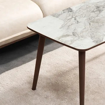 Lyvenn sofabord 100 cm rektangulært - Hvit - Møbler - Bord - Sofabord & salongbord