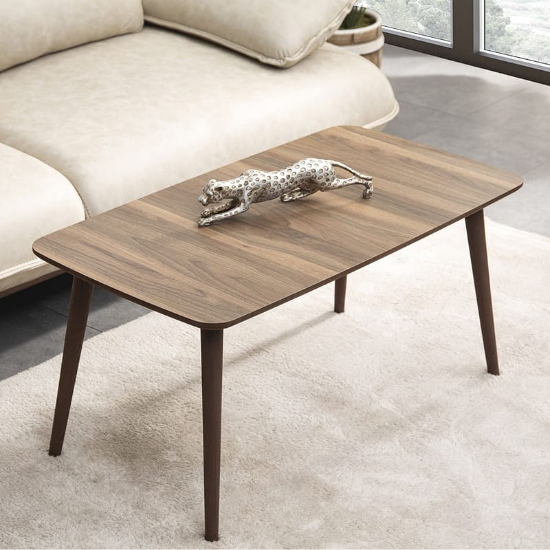 Lyvenn sofabord 100 cm rektangulært - Valnøtt - Møbler - Bord - Sofabord & salongbord