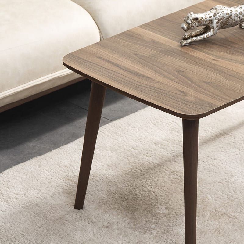 Lyvenn sofabord 100 cm rektangulært - Valnøtt - Møbler - Bord - Sofabord & salongbord