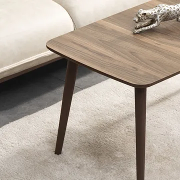 Lyvenn sofabord 100 cm rektangulært - Valnøtt - Møbler - Bord - Sofabord & salongbord