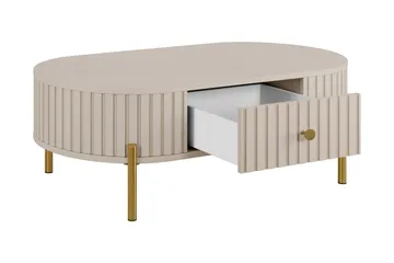 Maggio Sofabord 100x55 cm - Hvit - Møbler - Bord - Sofabord & salongbord