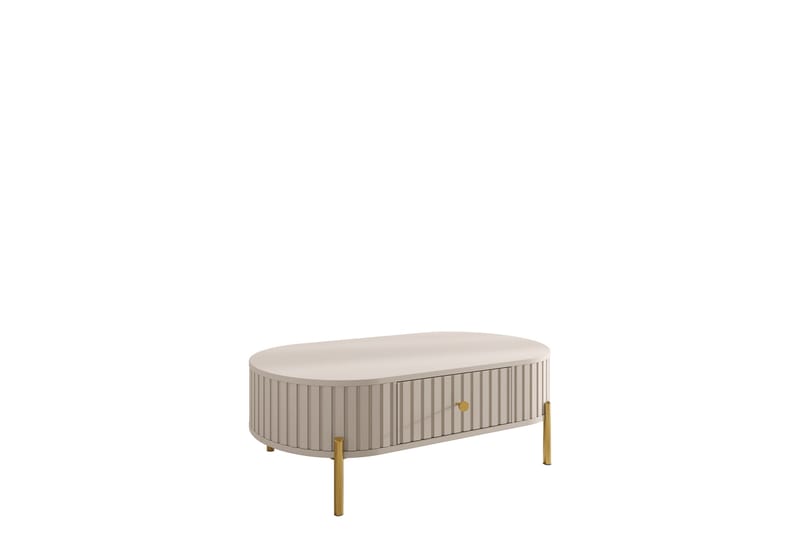 Maggio Sofabord 100x55 cm - Hvit - Møbler - Bord - Sofabord & salongbord