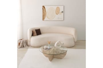 Makhan Sofabord 90 cm - Beige - Møbler - Bord - Sofabord & salongbord