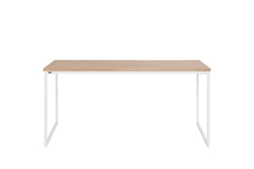 Mali Rektangulært Spisebord 180 cm i Tre med Eikeutseende - Hvit|Beige - Møbler - Bord - Spisebord & kjøkkenbord