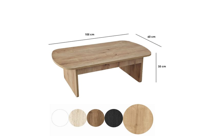Malo Sofabord 105 cm - Multifarget - Møbler - Bord - Sofabord & salongbord