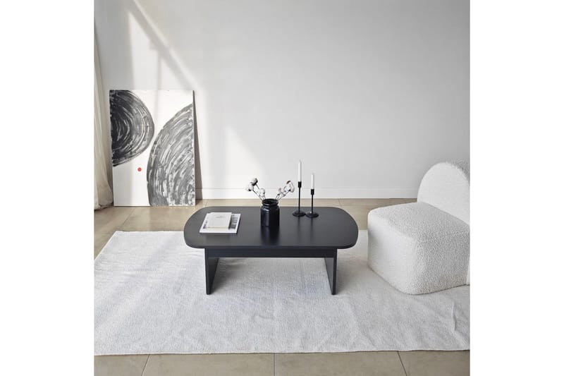Malo Sofabord 105 cm - Svart - Møbler - Bord - Sofabord & salongbord