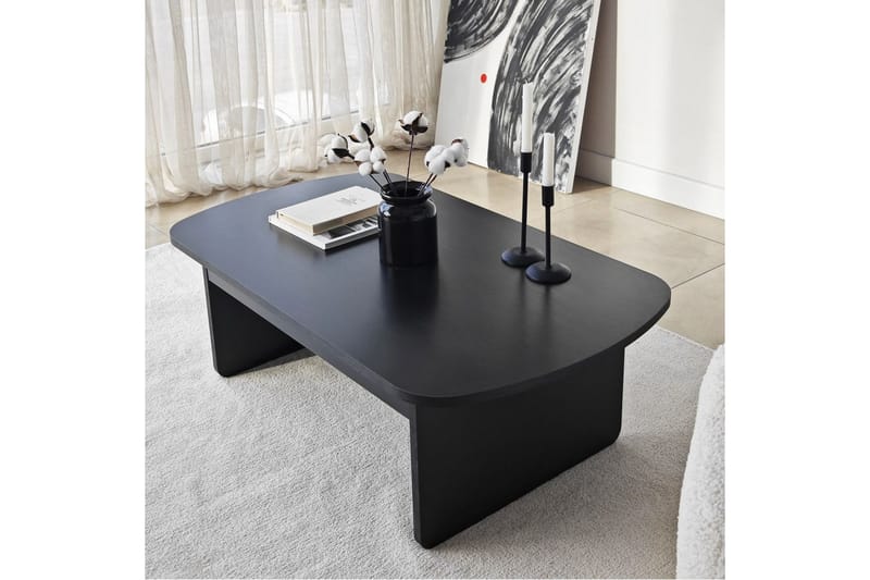 Malo Sofabord 105 cm - Svart - Møbler - Bord - Sofabord & salongbord