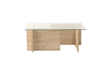 Malpani Sofabord 105 cm - Beige - Møbler - Bord - Sofabord & salongbord