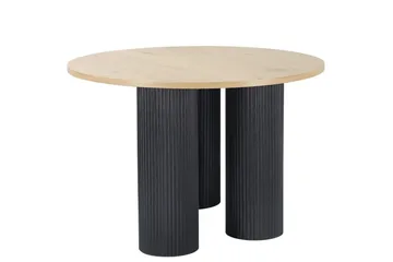 Mandan Spisebord Rundt 110 cm - Brun - Møbler - Bord - Spisebord & kjøkkenbord