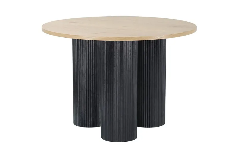 Mandan Spisebord Rundt 110 cm - Brun - Møbler - Bord - Spisebord & kjøkkenbord