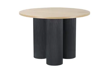 Mandan Spisebord Rundt 110 cm - Brun - Møbler - Bord - Spisebord & kjøkkenbord