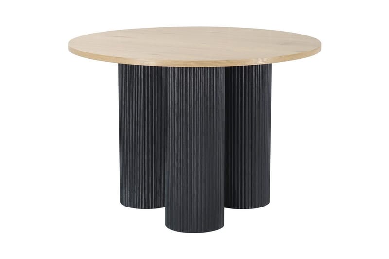 Mandan Spisebord Rundt 110 cm - Brun - Møbler - Bord - Spisebord & kjøkkenbord