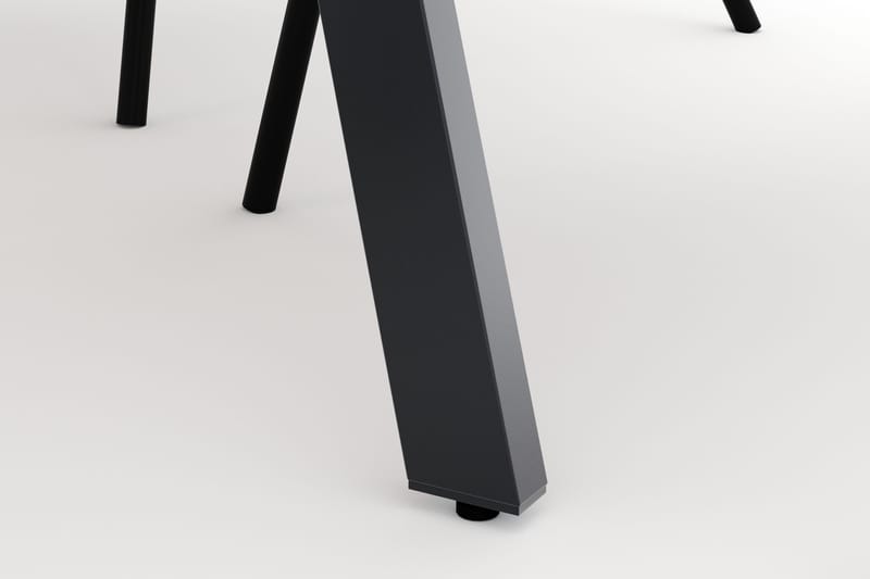 Marcelen Uttrekkbart Spisebord med 4 Berit Stoler - Brun - Møbler - Bord - Spisegruppe