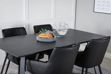 Marina spisebord 180 cm med 4 Comfort armstoler - Møbler - Bord - Spisegruppe