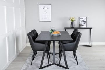 Marina spisebord 180 cm med 4 Comfort armstoler - Møbler - Bord - Spisegruppe