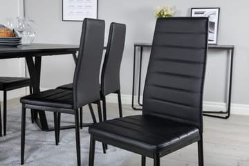Marina spisebord 180 cm med 6 Slim spisestoler - Møbler - Bord - Spisegruppe