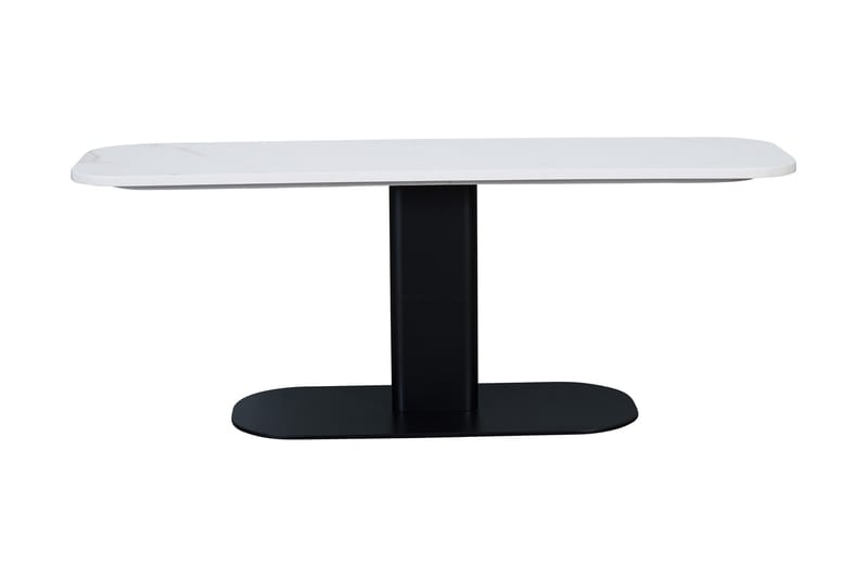 Avlastningsbord Himna 120 cm Ovalt Marmor - Marmorbord - Konsollbord & gangbord - Avlastningsbord & sidobord - Entreoppbevaring