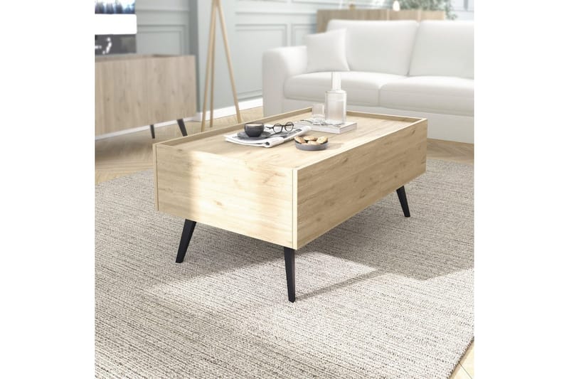 Masao Sofabord 102 cm - Lyse brun - Møbler - Bord - Sofabord & salongbord