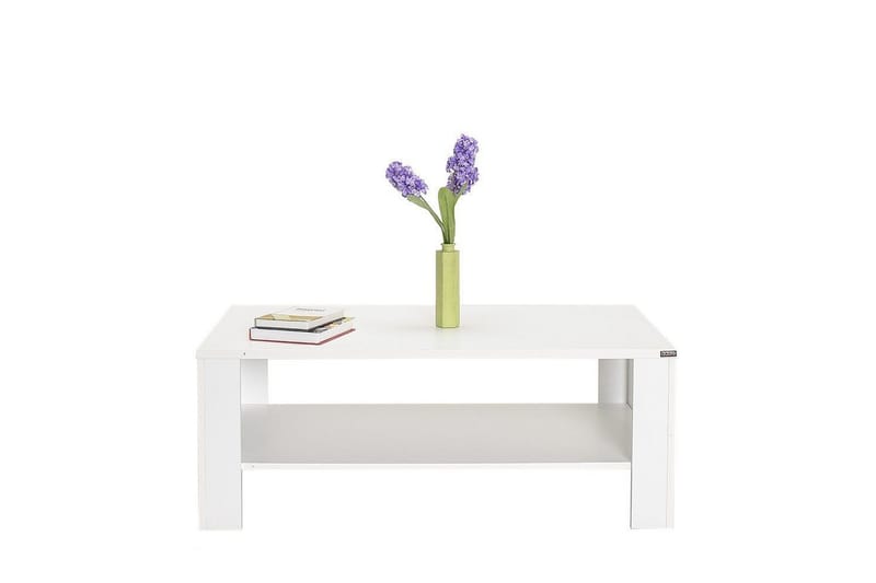 Masao Sofabord 110 cm - Hvit - Møbler - Bord - Sofabord & salongbord