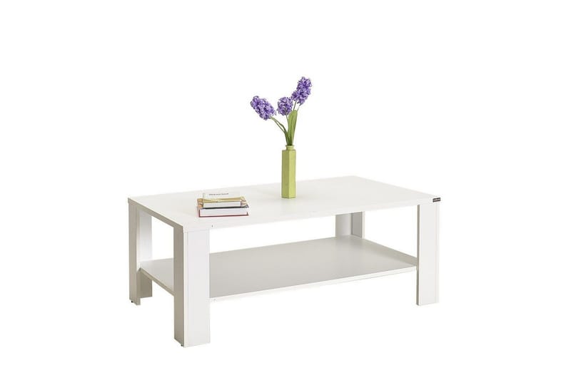 Masao Sofabord 110 cm - Hvit - Møbler - Bord - Sofabord & salongbord