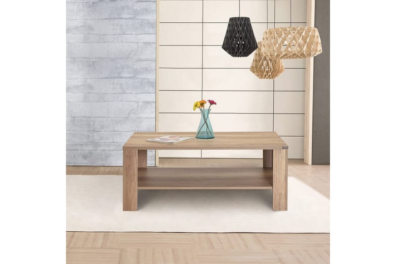 Masao Sofabord 110 cm - Lysfarget tre - Møbler - Bord - Sofabord & salongbord