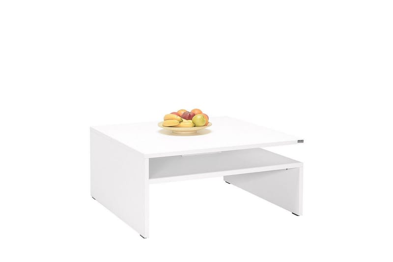 Masao Sofabord 90 cm - Hvit - Møbler - Bord - Sofabord & salongbord