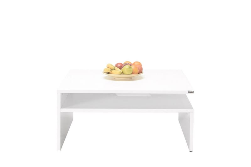 Masao Sofabord 90 cm - Hvit - Møbler - Bord - Sofabord & salongbord