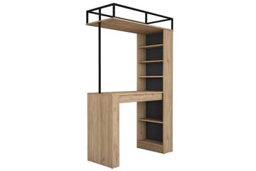 Matabei Spisebord 120 cm - Svart/Mørkebrun - Møbler - Bord - Spisebord & kjøkkenbord