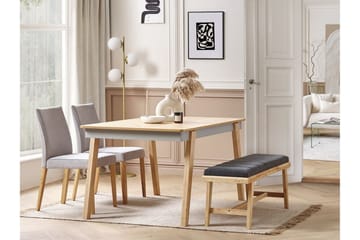 Matagami Spisebord 90x150 cm - Lys Brun/Grå - Møbler - Bord - Spisebord & kjøkkenbord